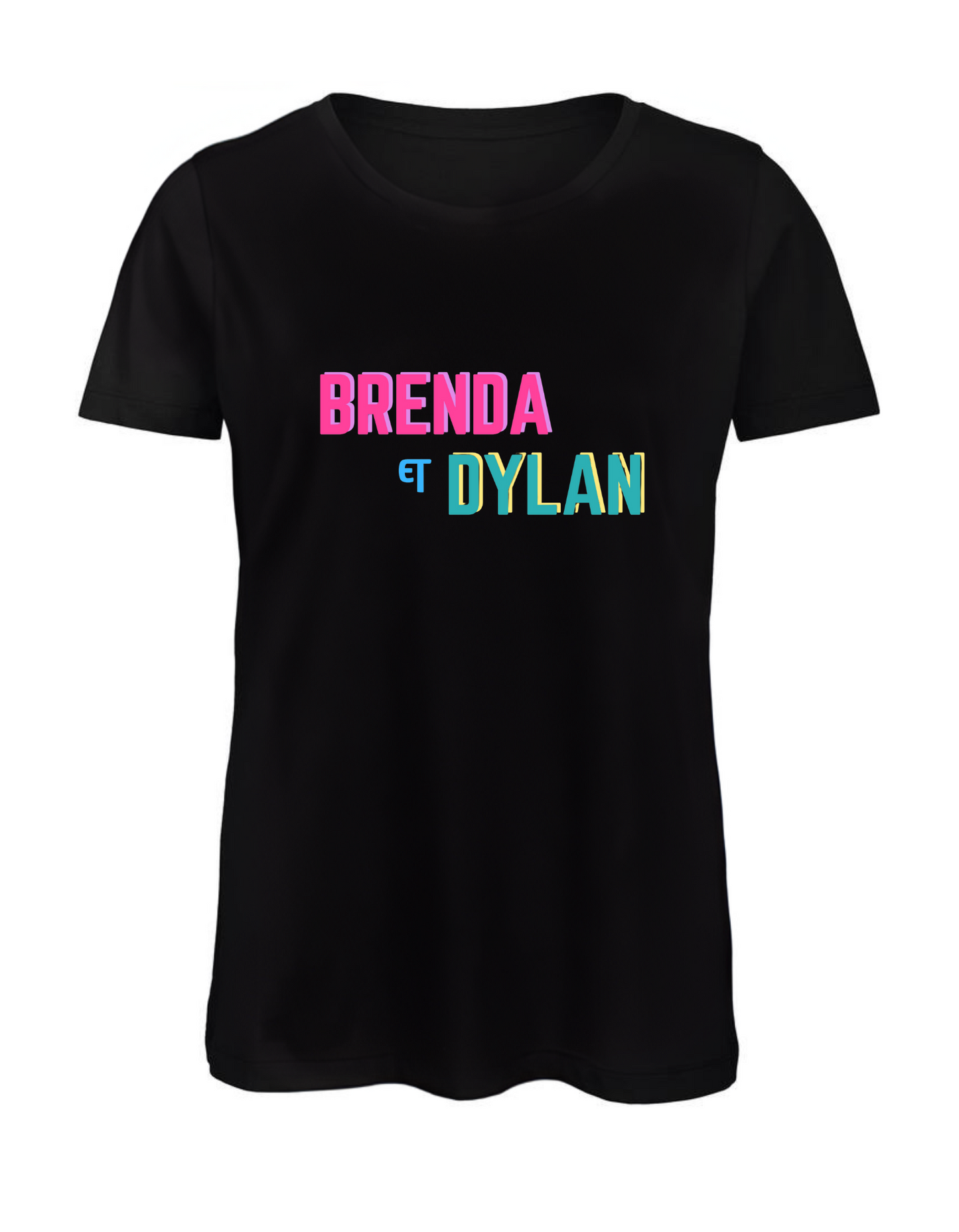 T-shirt Beverly Hills 90210 - Dylan & Brenda